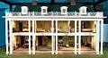 Image of Claire Hammons miniature house, 12th scale model, 1945-1955