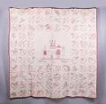 Image of First Methodist Church pieced quilt, 1895