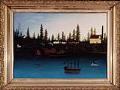 Image of Painting of shipyards at Dockton on Maury Island by Alice Samson, ca. 1907