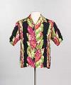 Image of Hawaiian sport shirt worn by Admiral Ira E. Eskridge, 1948