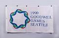 Image of Banner for the Seattle Goodwill Games, 1990