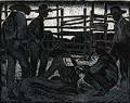 Image of Woodcut in two colors, 
