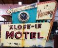 Image of Neon sign from the Klose-In Motel on Aurora Ave, Seattle, ca. 1951