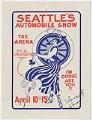Image of Seattle's Automobile Show advertisement, April 1916