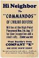 Image of Home Defense Infantry Regimen rally flier, Seattle, August 17, 1942