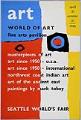 Image of Century 21 Exposition World of Art poster, Seattle, April 21 - October 21, 1962