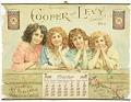 Image of Cooper and Levy calendar, Seattle, 1896