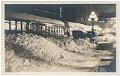 Image of Rainier Beach trolley on 4th Avenue in deep snow, Seattle,  February 2, 1916