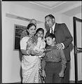 Image of Rao family at US District Court for naturalization ceremony, August 12, 1963