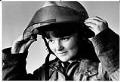 Image of Melanie Anderson in her firefighting gear, Seattle, July 2, 1981