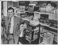 Image of Bruce Carter in Zymogenetics lab, Seattle, May 11, 1993