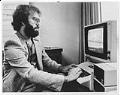 Image of Bob Clardy of Synergistic Software, July 7, 1982