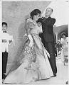 Image of Phebe Porras receiving the Miss Filipina American tiara at Seattle World's Fair, July 7, 1962