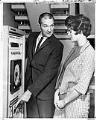 Image of Tom Gibbs and Molly Boone checking water monitoring system, Seattle, August 31, 1963