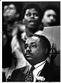 Image of Rev. Robert Jeffrey during rally at New Hope Baptist Church, January 24, 1990