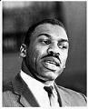 Image of Charles V. Johnson speaking about the need for open housing legislation, Seattle, March 3, 1964