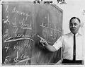 Image of Rex Jones teaching management trainees, Seattle, August 16, 1967