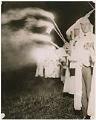 Image of Klansmen at initiation ceremony at Wilson Station, Renton, July 14, 1923
