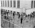 Image of Inmates retuning from work at McNeil Island Penitentiary, February 1939