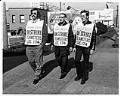Image of Teamsters striking King County Humane Society, Seattle, March 29, 1972