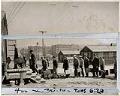 Image of Civilian workers moving into Denny Regrade Transient Camp, Seattle, April 13, 1943