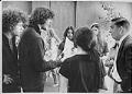 Image of Jeff Dowd and others at Mayor's office, July 8, 1970
