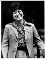 Image of Dolores Sibonga campaigning for City Council, Seattle, October 4, 1979