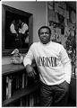 Image of Ron Sims in his office, Seattle, January 1, 1989