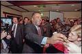 Image of Ron Sims after election to King County Executive, November 4, 1997
