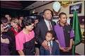 Image of Ron Sims after election to King County Executive, November 4, 1997