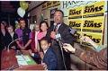 Image of Ron Sims after election to King County Executive, November 4, 1997