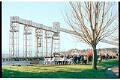 Image of National Family Farm Coalition march at Pier 86 Grain Terminal, Seattle, December 2, 1999