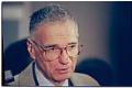 Image of Ralph Nader in Seattle during WTO protests,  December 3, 1999