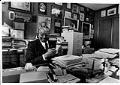 Image of Sam Smith in his office, October 13, 1981