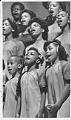 Image of Total Experience Gospel Choir members singing, Seattle, June 22, 1980