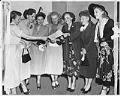 Image of German war brides holding U.S. citizenship papers, Seattle, June 18, 1951