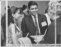 Image of UW students from India at reception at Seattle Art Museum, October 15, 1967