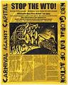 Image of Carnival Against Capital, Stop the WTO! poster, Seattle, 1999