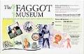 Image of The Faggot Museum poster, Seattle, September 10-October 2, 1999