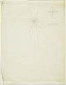 Image of Bon Marché Christmas star design drawing, Seattle, circa 1957