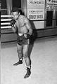 Image of Boxer Eddie Cotton, Seattle, April 29, 1947