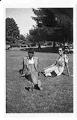 Image of Unidentified couple in a Seattle park, circa 1935