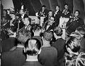 Image of Dick Wilson with the Andy Kirk band at the Senator Ballroom, Seattle, February 17, 1941