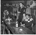 Image of Saxophone player at the Basin Street nightclub, Seattle, circa 1944