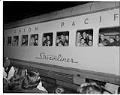 Image of Youth football team leaving by train for Las Vegas, Seattle, November 25, 1952