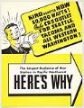 Image of KIRO Radio poster, Seattle, 1941
