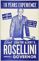 Image of Elect Senator Albert D. Rosellini Democrat Governor poster, Seattle, 1956