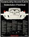 Image of Community Access Cable Television Festival poster, Seattle, November 12-16, 1979