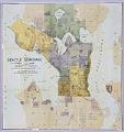Image of Seattle Sewerage Skeleton Map, July 1891