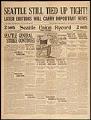 Image of Seattle Union Record, February 8, 1919